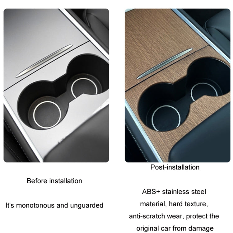 For Tesla Model3/Y Central Control Panel Modification Anti-Scratch Protective Sticker(Carbon Fiber Bright) - Car Interior Mouldings by PMC TechLife | Online Shopping South Africa | PMC TechLife | Buy Now Pay Later Mobicred