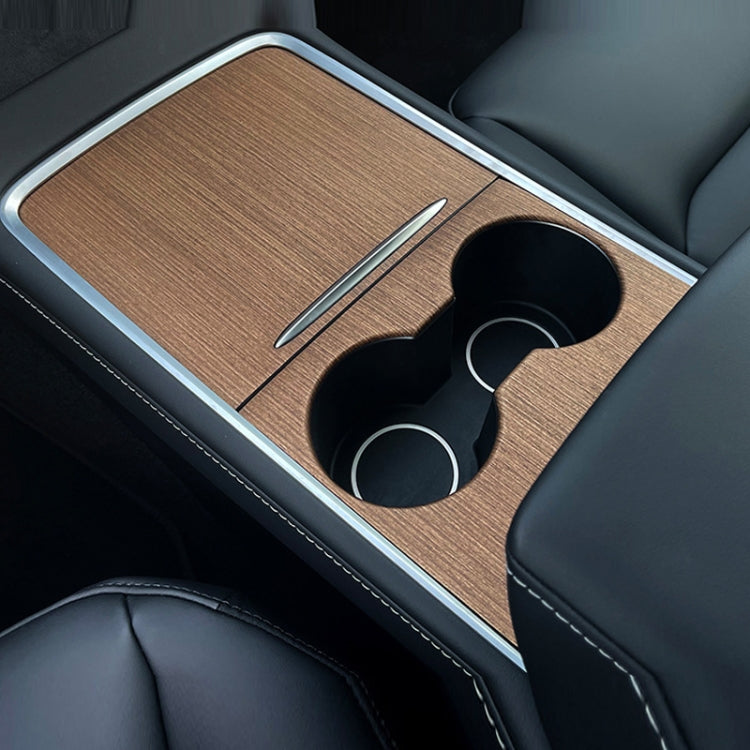 For Tesla Model3/Y Central Control Panel Modification Anti-Scratch Protective Sticker(Carbon Fiber Bright) - Car Interior Mouldings by PMC TechLife | Online Shopping South Africa | PMC TechLife | Buy Now Pay Later Mobicred