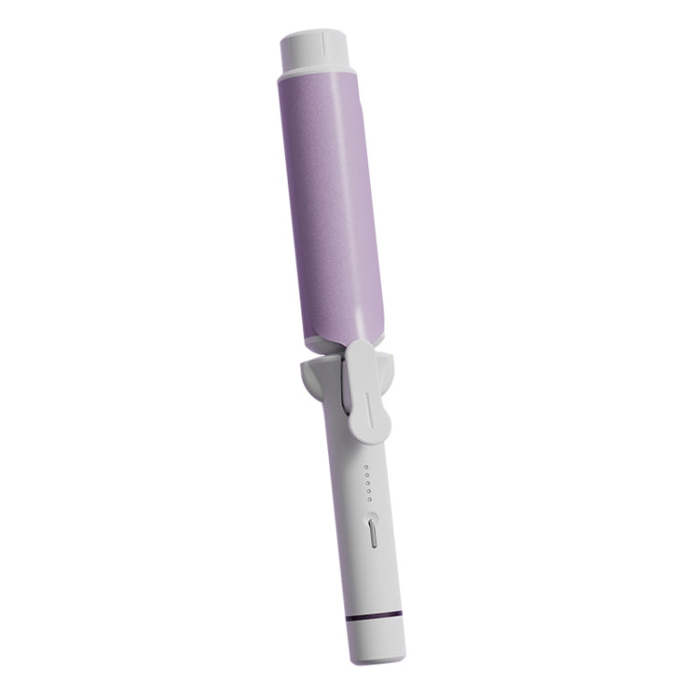 40mm Hair Curler Big Wave Negative Ion Essential Oil Coated Curling Iron,CN Plug(Taro Purple) - Hair Curler by PMC TechLife | Online Shopping South Africa | PMC TechLife | Buy Now Pay Later Mobicred