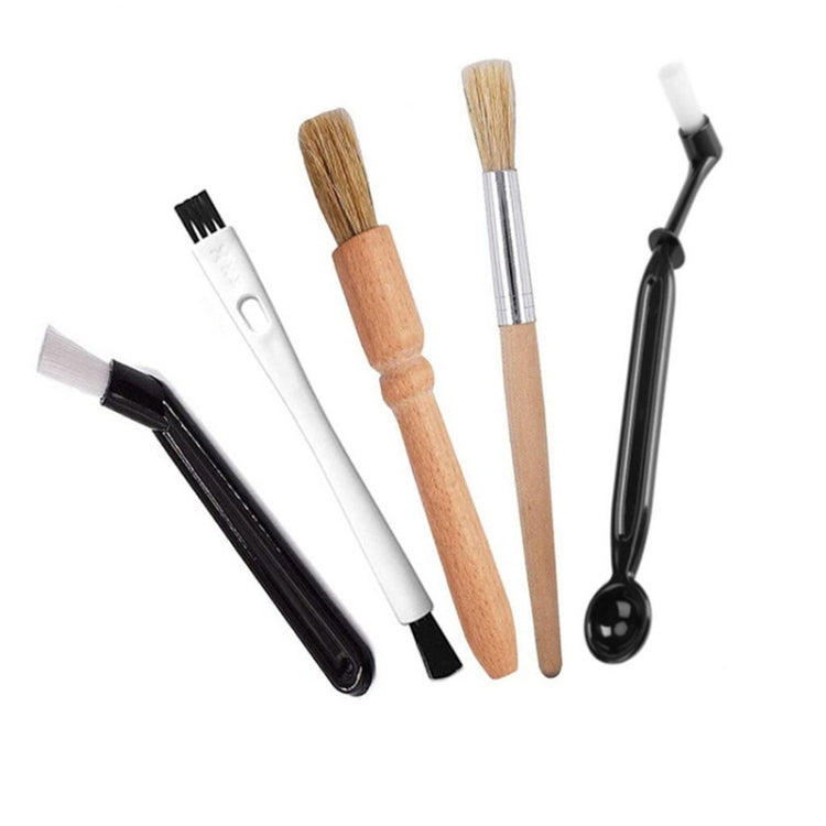 5-in-1 A Type Coffee Machine Cleaning Set Coffee Grinder Brush - free shipping - PMC TechLife - Order now!