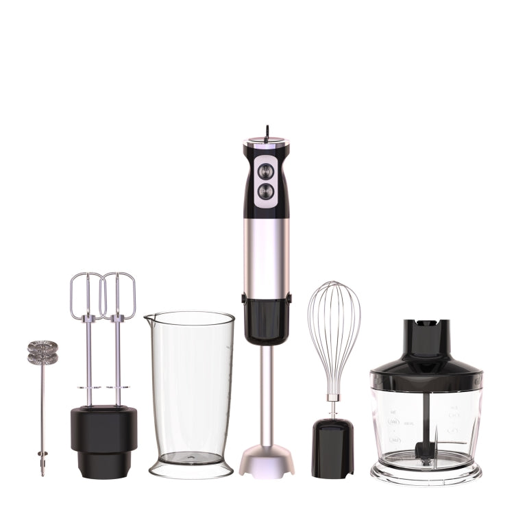 6-in-1 600W Multifunctional  Electric Blender Stainless Steel Food Cooking Stick EU Plug - Stirrer & Squeezer by PMC Jewellery | Online Shopping South Africa | PMC Jewellery | Buy Now Pay Later Mobicred