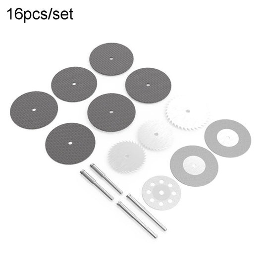 HILDA 16pcs /Set Cutting Angle Mill Accessories Grinding Accessories Set - Abrasive Tools & Accessories by HILDA | Online Shopping South Africa | PMC Jewellery | Buy Now Pay Later Mobicred