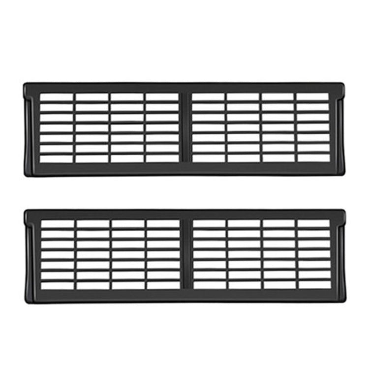 For Tesla Model Y 1pair Car Under-seat Vent Protection Cover Decoration Accessories - Air Conditioning System by PMC TechLife | Online Shopping South Africa | PMC TechLife | Buy Now Pay Later Mobicred