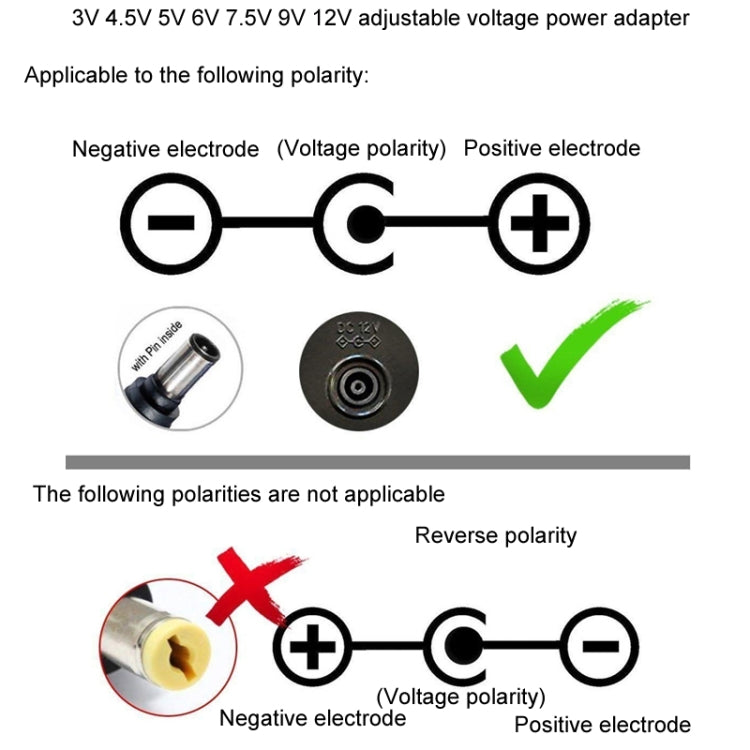 65W 6-20V Adjustable 3A DC Power Adapter Charger, Specification: UK Plug Small - Universal Power Adapter by PMC Jewellery | Online Shopping South Africa | PMC Jewellery | Buy Now Pay Later Mobicred