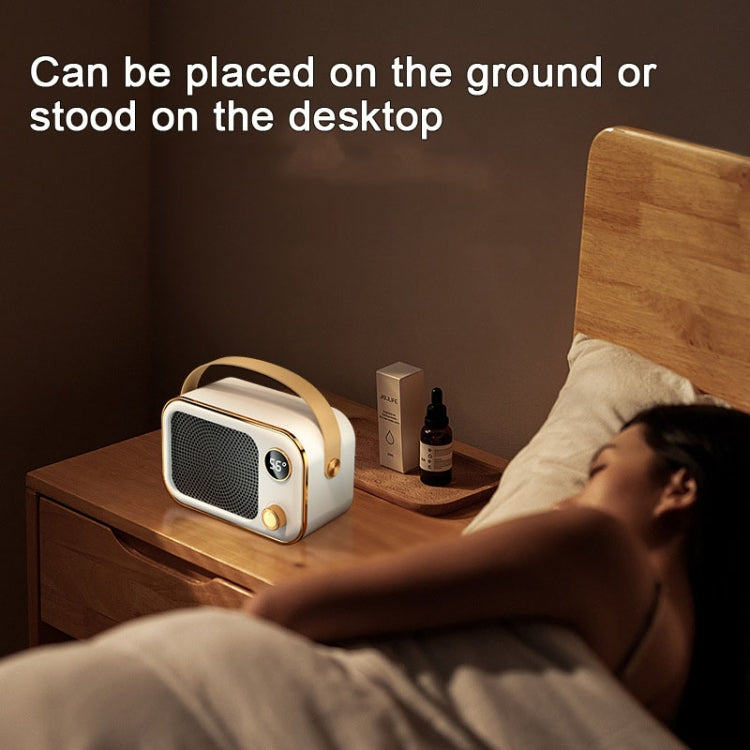 1200W Electric Heater Winter Hand Warmer with Screen Display,EU Plug(White) - free shipping - PMC TechLife - Order now!