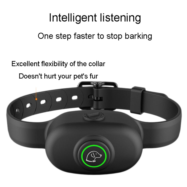 Auto Stop Barker Pet Shock Collar Dog Trainer(Black) - Training Aids by PMC TechLife | Online Shopping South Africa | PMC TechLife