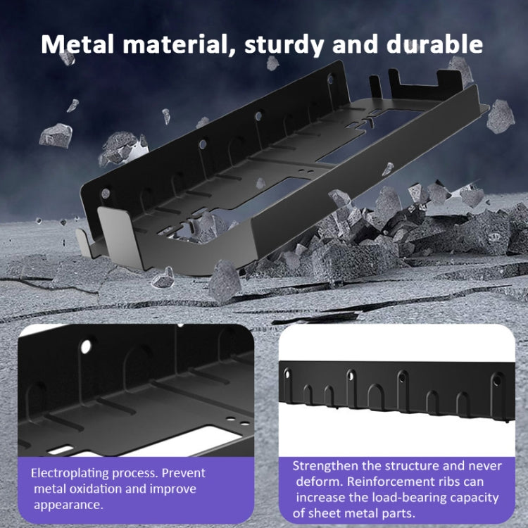 For PS5 Console iplay Wall-mounted Bracket Can Store Controllers/VR Glasses/Headphones(Black) - free shipping - PMC TechLife - Order now!