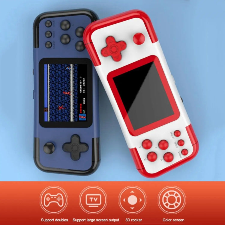 A12 3.0-Inch HD Colorful Screen Retro Handheld Game Console With 666 Built-In Games, Model: Single White Red - Pocket Console by PMC Jewellery | Online Shopping South Africa | PMC Jewellery | Buy Now Pay Later Mobicred