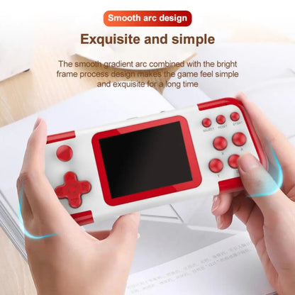 A12 3.0-Inch HD Colorful Screen Retro Handheld Game Console With 666 Built-In Games, Model: Double Red White - Pocket Console by PMC Jewellery | Online Shopping South Africa | PMC Jewellery | Buy Now Pay Later Mobicred