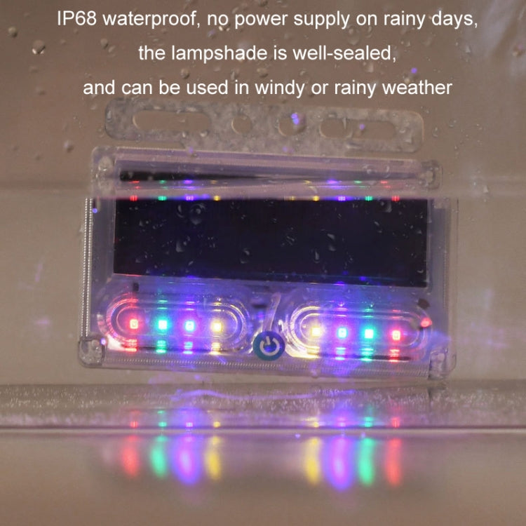Car Solar Warning Light Anti-rear Collision LED Tail Light(Strong Magnetic) - Warning Lights by PMC TechLife | Online Shopping South Africa | PMC TechLife | Buy Now Pay Later Mobicred