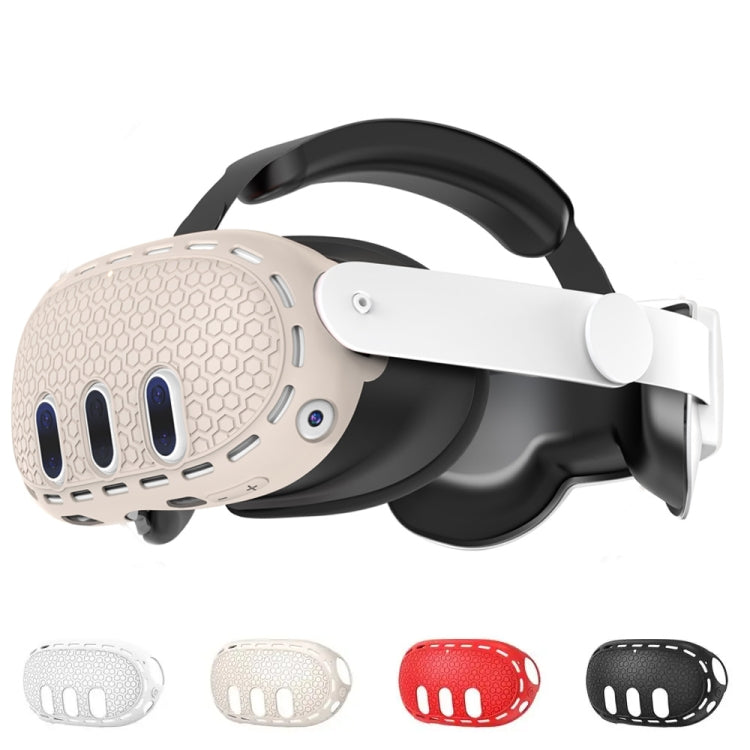 For Meta Quest 3 VR Host Silicone Protective Case Smart Device Accessories(Black) - VR Accessories by PMC TechLife | Online Shopping South Africa | PMC TechLife