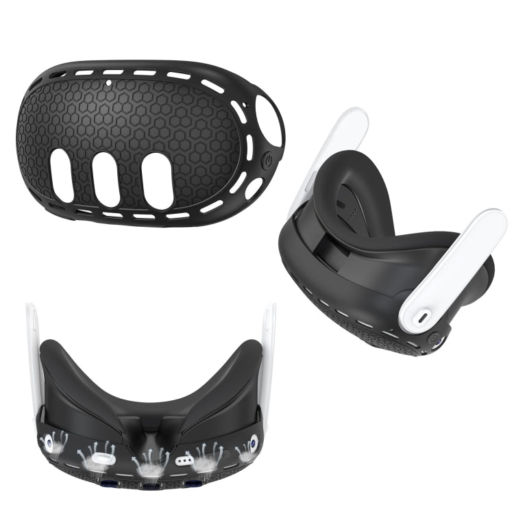 For Meta Quest 3 VR Host Silicone Protective Case Smart Device Accessories(Black) - VR Accessories by PMC TechLife | Online Shopping South Africa | PMC TechLife