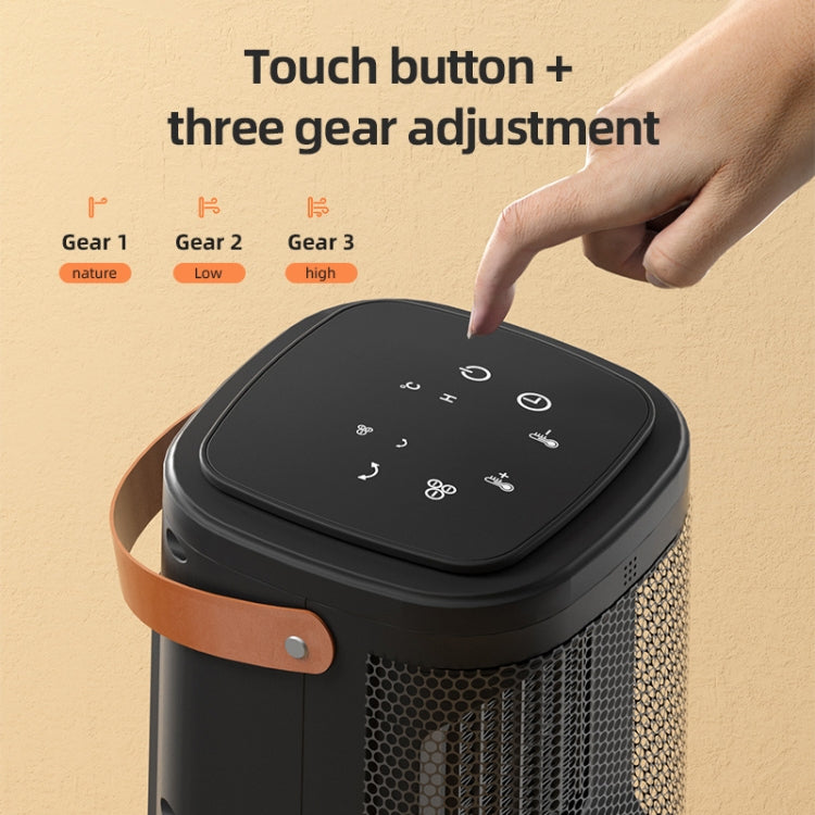 Remote Control Touch Screen Household Desktop PTC Instant Heating Heater, Style: US Plug(Electronic Model) - Electric Heaters by PMC TechLife | Online Shopping South Africa | PMC TechLife | Buy Now Pay Later Mobicred