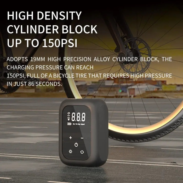 Multifunctional Portable Car Electric Wireless Tire Inflator Pump(Mechanical Button) - Inflatable Pump by PMC TechLife | Online Shopping South Africa | PMC TechLife