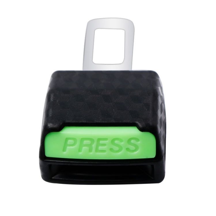 1pair Car Safety Belt Insert Head Limiter With Lock Tongue(Luminous Buckle) - Seat Belts & Padding by PMC TechLife | Online Shopping South Africa | PMC TechLife | Buy Now Pay Later Mobicred