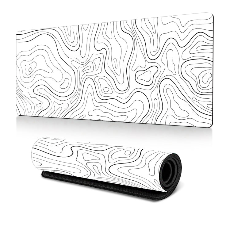 Large Abstract Mouse Pad Gamer Office Computer Desk Mat, Size: 300 x 800 x 2mm(Abstract Fluid 23) - Mouse Pads by PMC TechLife | Online Shopping South Africa | PMC TechLife