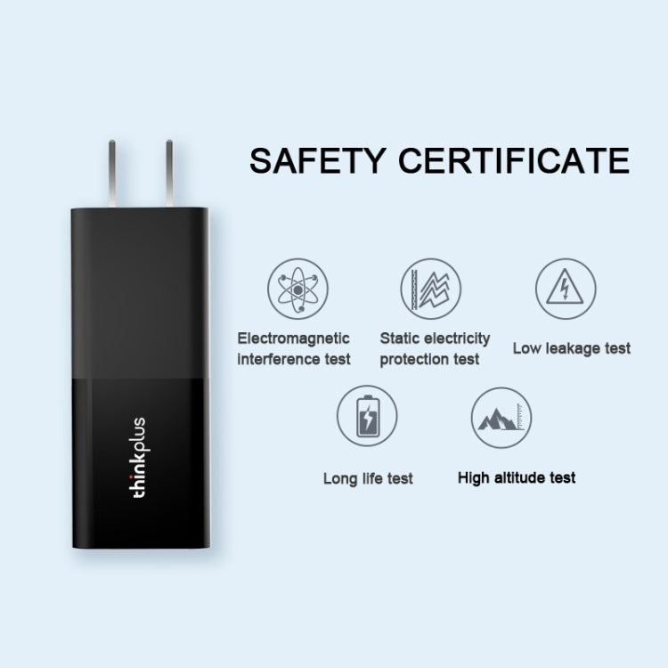Lenovo Thinkplus YOUNG Lipstick 65W Power Adapter Mobile Phone Tablet PD Fast Charger,CN Plug - free shipping - PMC TechLife - Order now!