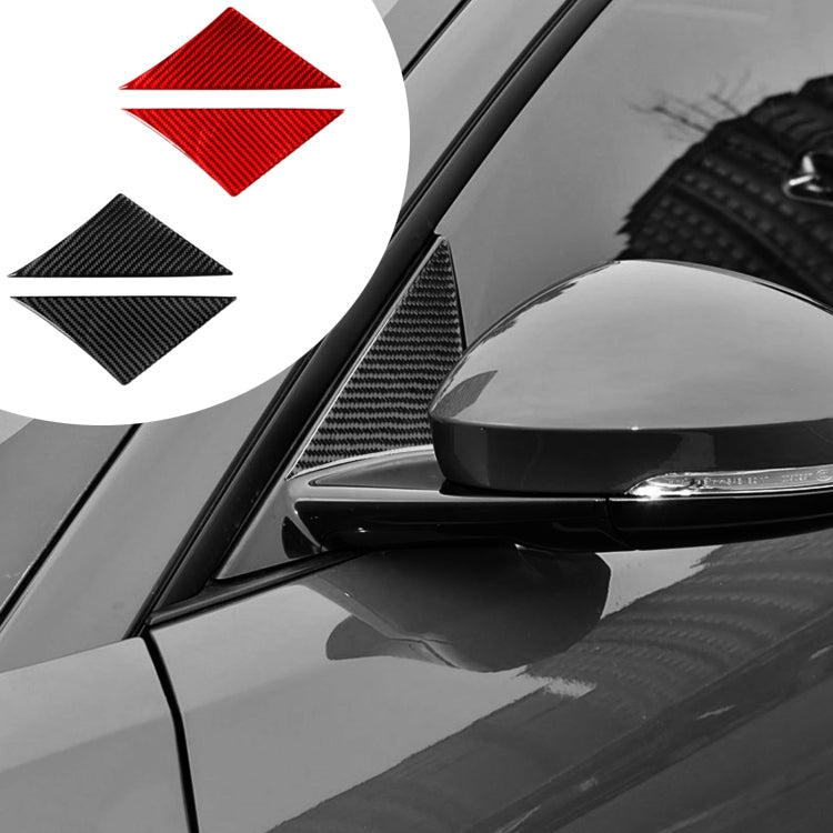 For Jaguar F-TYPE 2013+ Universal A-Pillar Sticker For Left And Right Drive(Black) - Decorative Sticker by PMC Jewellery | Online Shopping South Africa | PMC Jewellery | Buy Now Pay Later Mobicred