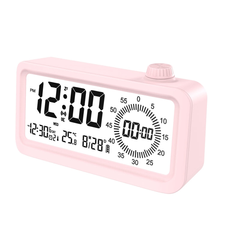 Visual Timer Alarm Clock Dual Display LCD Time Reminder(Pink) - Alarm Clocks by PMc TechLife | Online Shopping South Africa | PMc TechLife | Buy Now Pay Later Mobicred