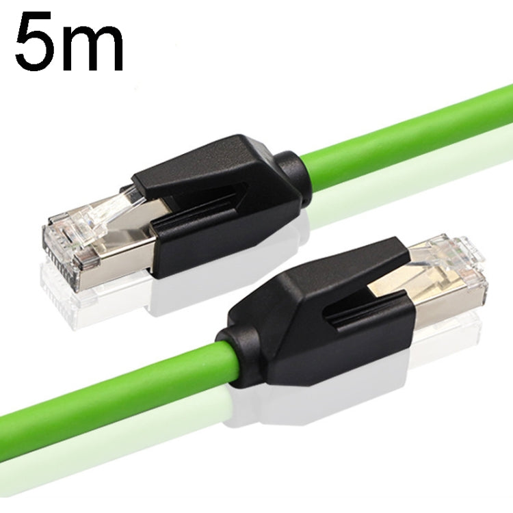 5m CAT6 Double Shielded Gigabit Industrial Cable Vibration-Resistant And Highly Flexible Drag Chain Cable - Lan Cable and Tools by PMC TechLife | Online Shopping South Africa | PMC TechLife