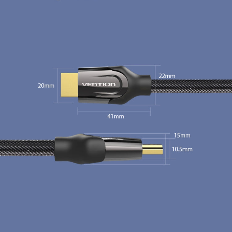 10m VenTion HDMI Round Cable Computer Monitor Signal Transmission Cable - Cable by VenTion | Online Shopping South Africa | PMC Jewellery | Buy Now Pay Later Mobicred