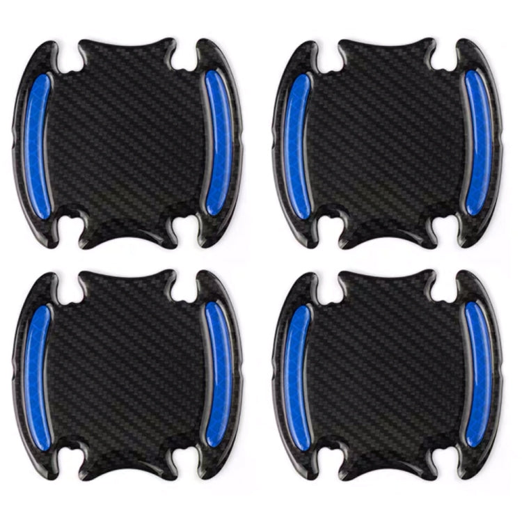 8pcs/set Car Door Handle Rearview Mirror Safety Warning Protective Reflective Sticker, Color: Blue - Warning Sticker by PMC TechLife | Online Shopping South Africa | PMC TechLife | Buy Now Pay Later Mobicred