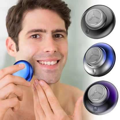 C21 Mini Flying Saucer Shaped Electric Shaver Travel Portable Charging Beard Trimmer(Purple) - Electric Shavers by PMC Jewellery | Online Shopping South Africa | PMC Jewellery