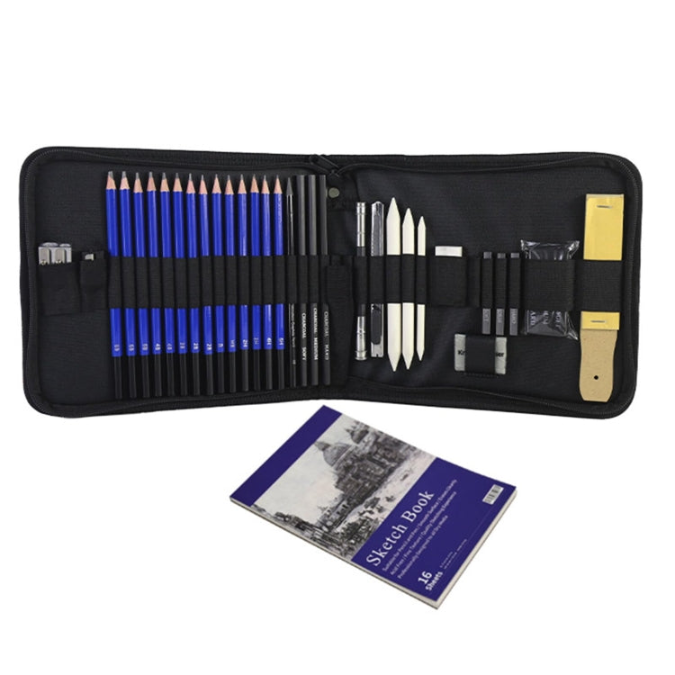 35-in-1 Painting Sketch Pencil Set Professional Drawing Tools(5H-8B) - Art Supplies by PMC Jewellery | Online Shopping South Africa | PMC Jewellery