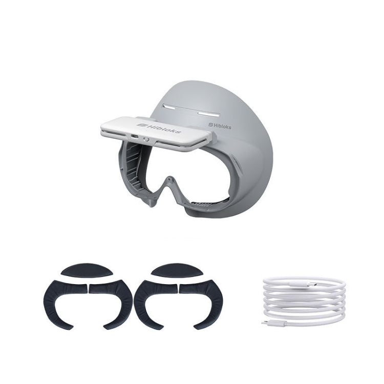 For PICO 4 Hibloks VR Glasses Face Cushion Protector Pad With Fan, Spec: 2pcs Ice Silk - VR Accessories by Hibloks | Online Shopping South Africa | PMC Jewellery | Buy Now Pay Later Mobicred