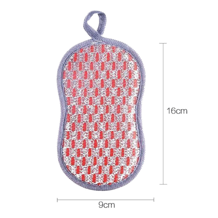 5pcs Double-sided Absorbent Kitchen Dishwashing Sponge Multifunctional Cleaning Rag, Style: Blue - Cleaning Tools by PMC TechLife | Online Shopping South Africa | PMC TechLife | Buy Now Pay Later Mobicred