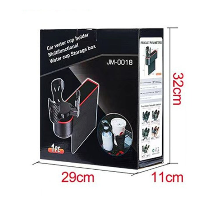 Car Seat Gap Storage Box Car Water Cup Holder Ashtray, Color: Left Black Red - Stowing Tidying by PMC TechLife | Online Shopping South Africa | PMC TechLife | Buy Now Pay Later Mobicred