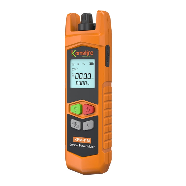 Komshine High Precision Optical Power Meter Mini Fiber Optic Light Attenuation Tester With LED, Specification: A-L/-70dBM to +6DBM - Fiber Optic Test Pen by Komshine | Online Shopping South Africa | PMC Jewellery | Buy Now Pay Later Mobicred