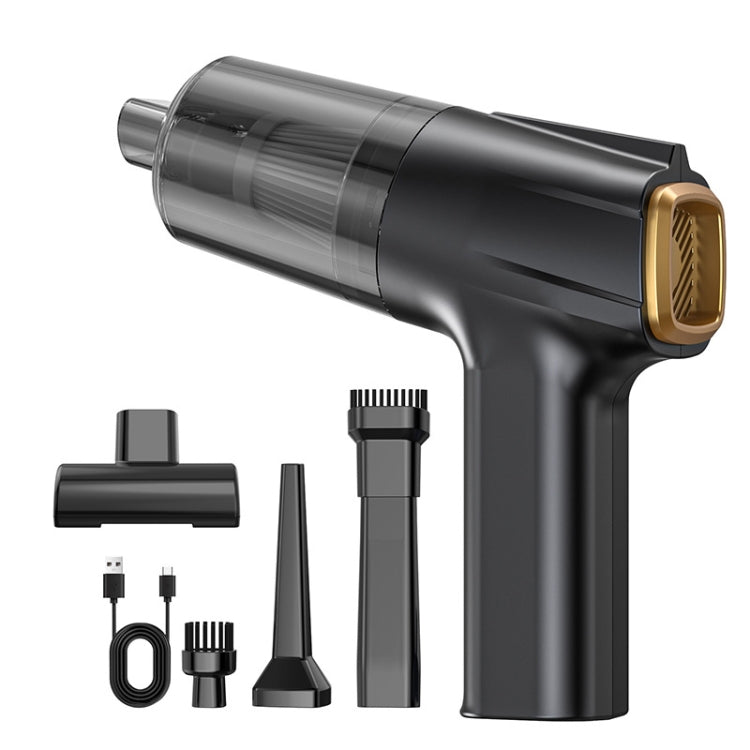 Car Vacuum Cleaner Handheld Compact Powerful Cleaning Tool For Car And Home Use(Black) - Vacuum Cleaner by PMC TechLife | Online Shopping South Africa | PMC TechLife | Buy Now Pay Later Mobicred