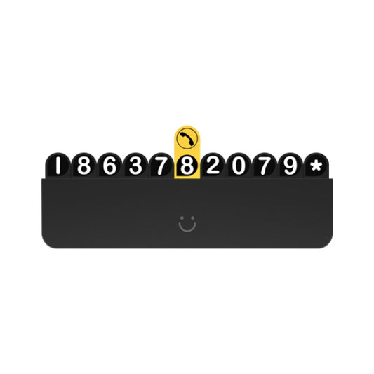 bbdd Temporary Parking License Plate Concealable Car Removal Number Plate(Pure Edition) - Parking Card by bbdd | Online Shopping South Africa | PMC Jewellery