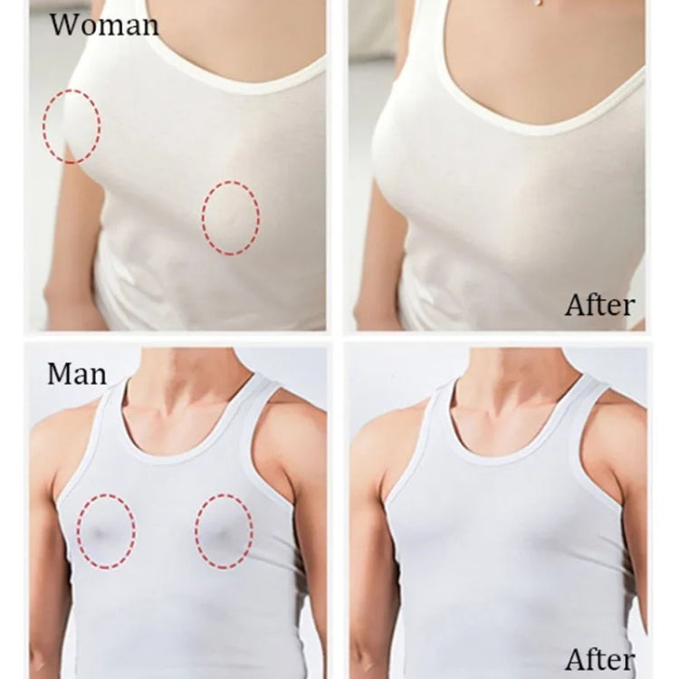 10pcs /Pack Disposable Anti-Bump Invisible Breathable Breast Patch, Model: Round(OPP Bag) - free shipping - PMC TechLife - Order now!
