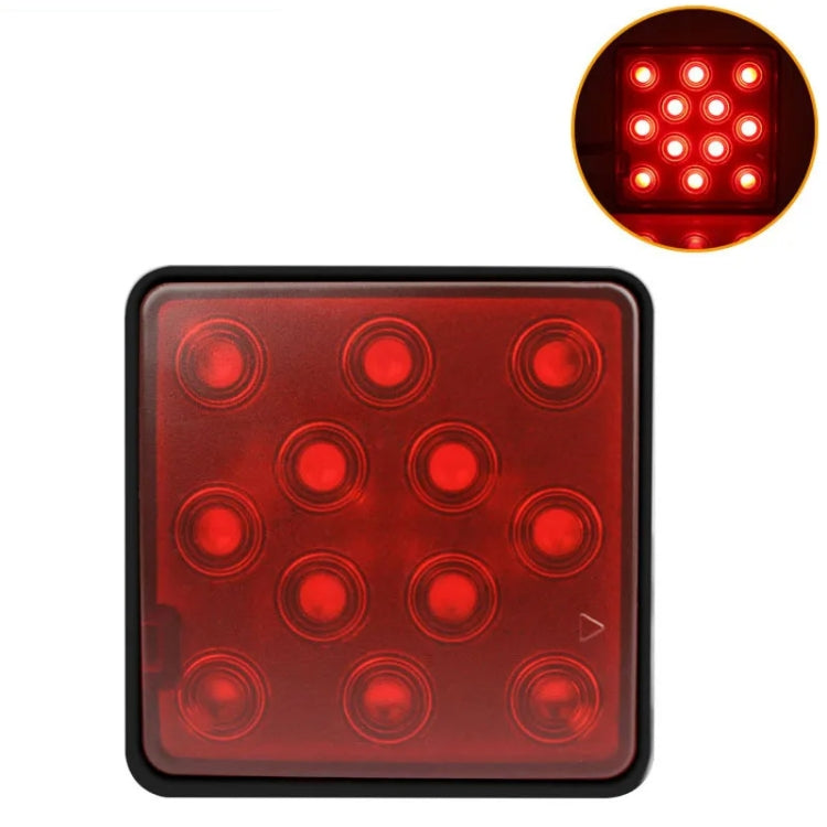 Automotive LED Trailer Lights Universal Rear Brake Lights, Color: Red Shell 12 Lights - Warning Lights by PMC Jewellery | Online Shopping South Africa | PMC Jewellery | Buy Now Pay Later Mobicred