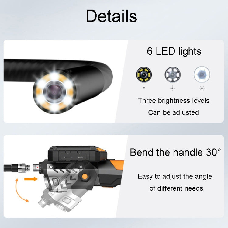 Teslong NTS300 5.5mm-3M  Dual Lens Waterproof 5 Inch HD Industrial Borescope Auto Repair Tools -  by Teslong | Online Shopping South Africa | PMC Jewellery | Buy Now Pay Later Mobicred