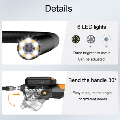 Teslong NTS300 5.5mm-3M  Dual Lens Waterproof 5 Inch HD Industrial Borescope Auto Repair Tools -  by Teslong | Online Shopping South Africa | PMC Jewellery | Buy Now Pay Later Mobicred