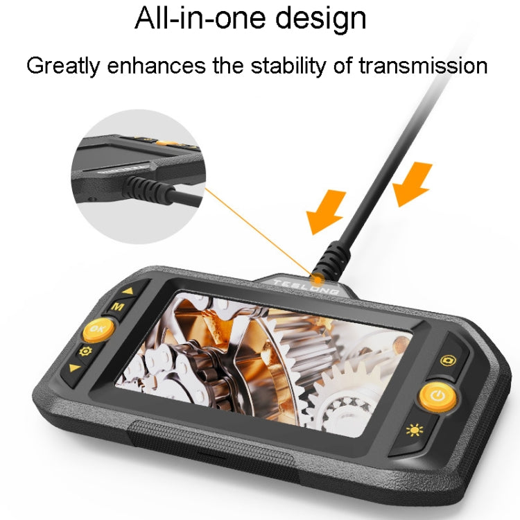 Teslong TS43S HD Camera Probe 4.3 Inch Screen All-In-One Industrial Borescope Auto Repair Tools, Specification: 7.0mm Dual Lens -  by Teslong | Online Shopping South Africa | PMC Jewellery | Buy Now Pay Later Mobicred