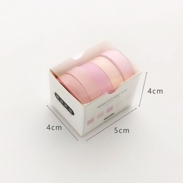 5rolls /Box 3m Washi DIY Decoration Handbook Tape Set, Color: Point and Line - Tape & Solid glue by PMC TechLife | Online Shopping South Africa | PMC TechLife