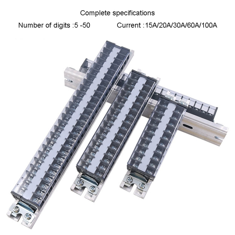 CHINT TD-2010 Terminal Block Rail Type Wiring Block Paralleling Wires Wire Connector - Booster Cable & Clip by CHNT | Online Shopping South Africa | PMC TechLife | Buy Now Pay Later Mobicred