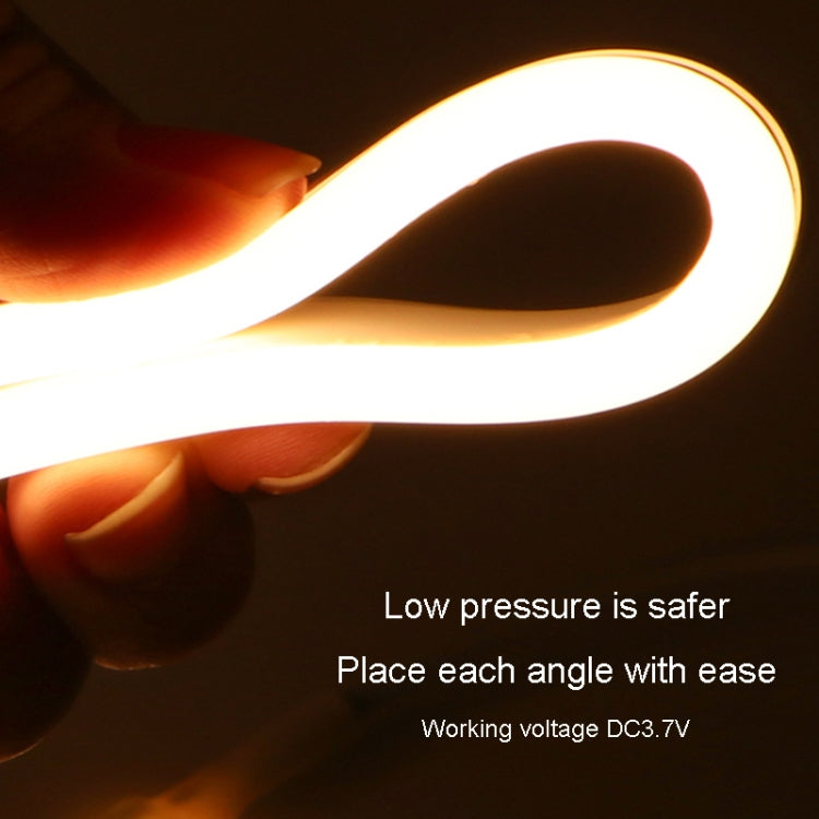 2m LED Body Sensor Flexible Light Strip Smart Sensor USB Light Strip(Warm White) - Sensor LED Lights by PMC TechLife | Online Shopping South Africa | PMC TechLife | Buy Now Pay Later Mobicred