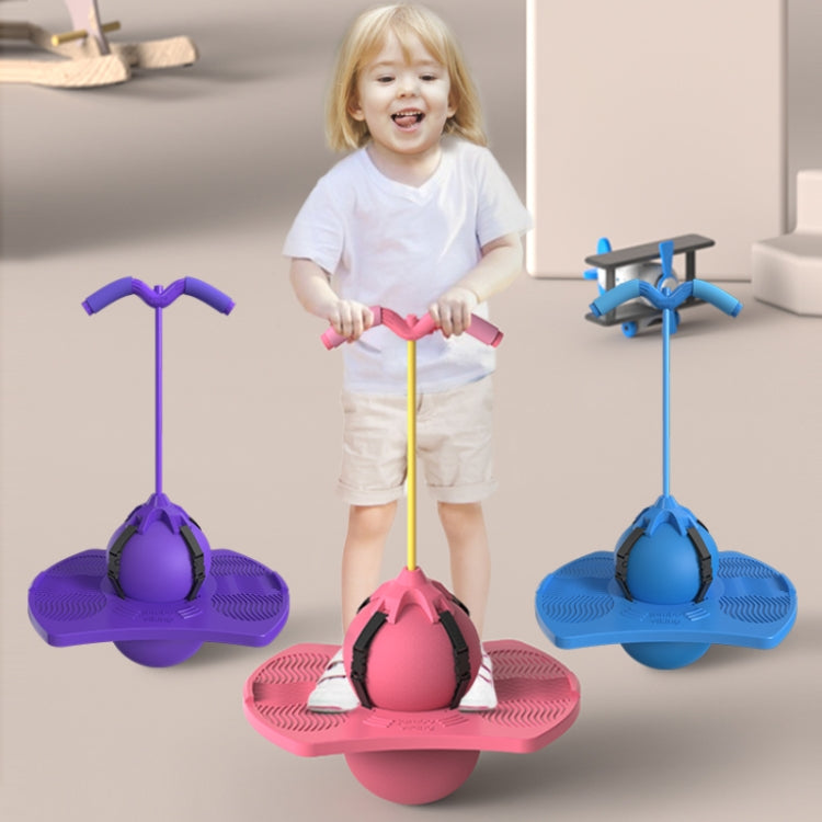 Jumping Ball Increase Children Balance Sense Training Sports Equipment, Color: Purple without Handrails - Balls by PMC Jewellery | Online Shopping South Africa | PMC Jewellery