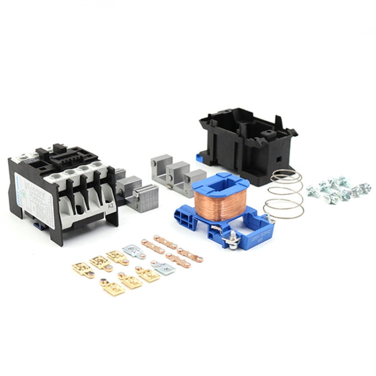 CHNT CJX2-3210 32A 220V Silver Alloy Contacts Multi-Purpose Single-Phase AC Contactor - Relays by CHNT | Online Shopping South Africa | PMC TechLife | Buy Now Pay Later Mobicred