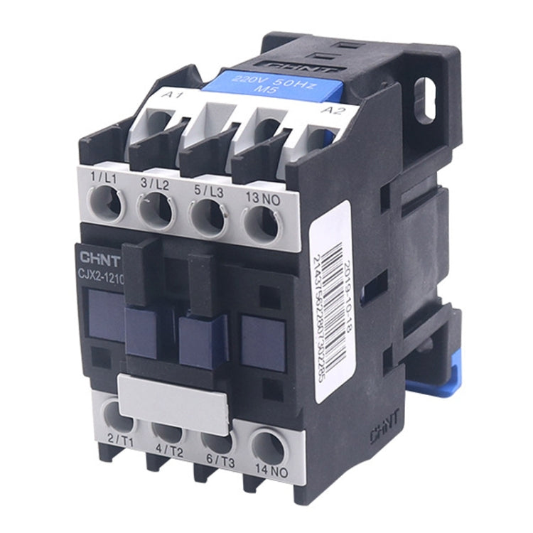 CHNT CJX2-1210 12A 220V Silver Alloy Contacts Multi-Purpose Single-Phase AC Contactor - Relays by CHNT | Online Shopping South Africa | PMC TechLife | Buy Now Pay Later Mobicred