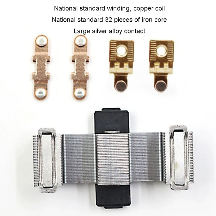 CHNT CJX2-8011 80A 220V Silver Alloy Contacts Multi-Purpose Single-Phase AC Contactor - free shipping - PMC TechLife - Order now!