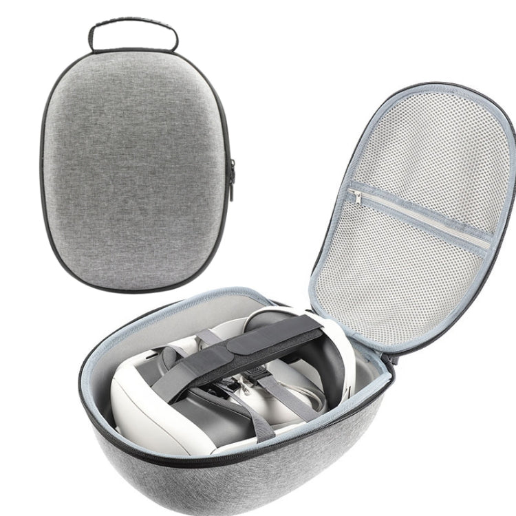 For Meta Quest 3 VR Storage Bag EVA Hard Shell Case Handbag(Grey) - free shipping - PMC TechLife - Order now!