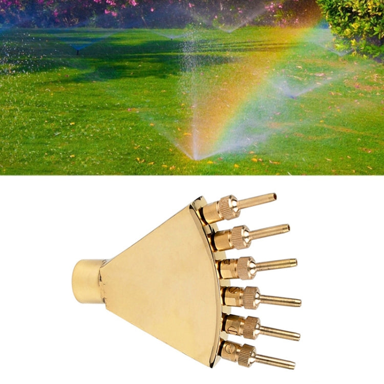 1 inch Copper Phoenix Tail Nozzle Water Landscape Fountain Equipment - Watering & Irrigation by PMc TechLife | Online Shopping South Africa | PMc TechLife | Buy Now Pay Later Mobicred