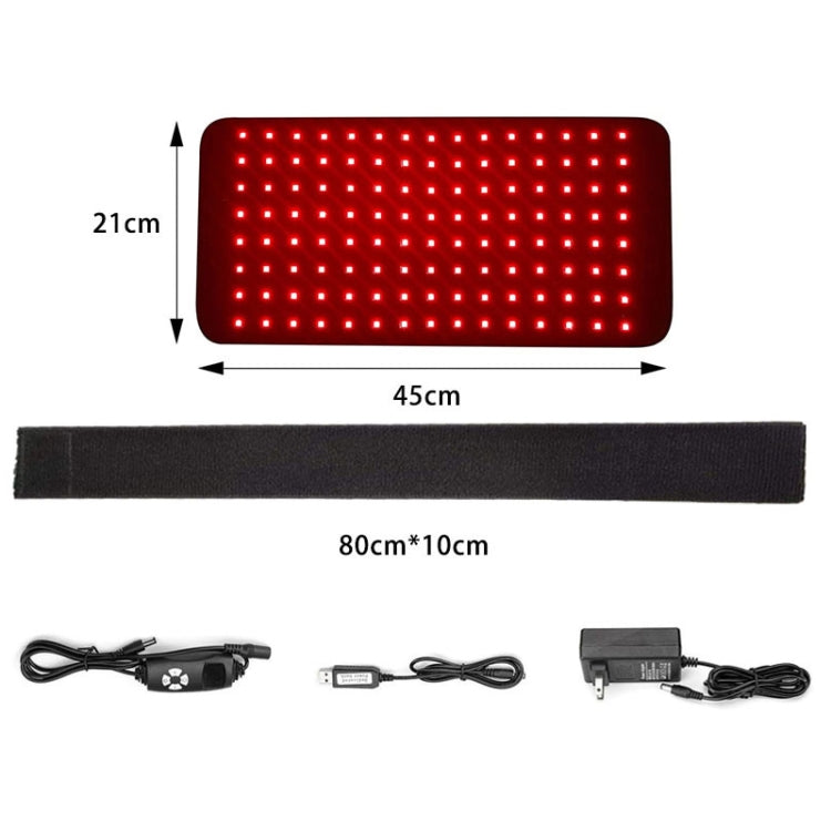 120 LEDs Red Light + Infrared Light Therapy Belt For Back Shoulder Waist Pain Relief UK Plug - Massage & Relaxation by PMC Jewellery | Online Shopping South Africa | PMC Jewellery | Buy Now Pay Later Mobicred