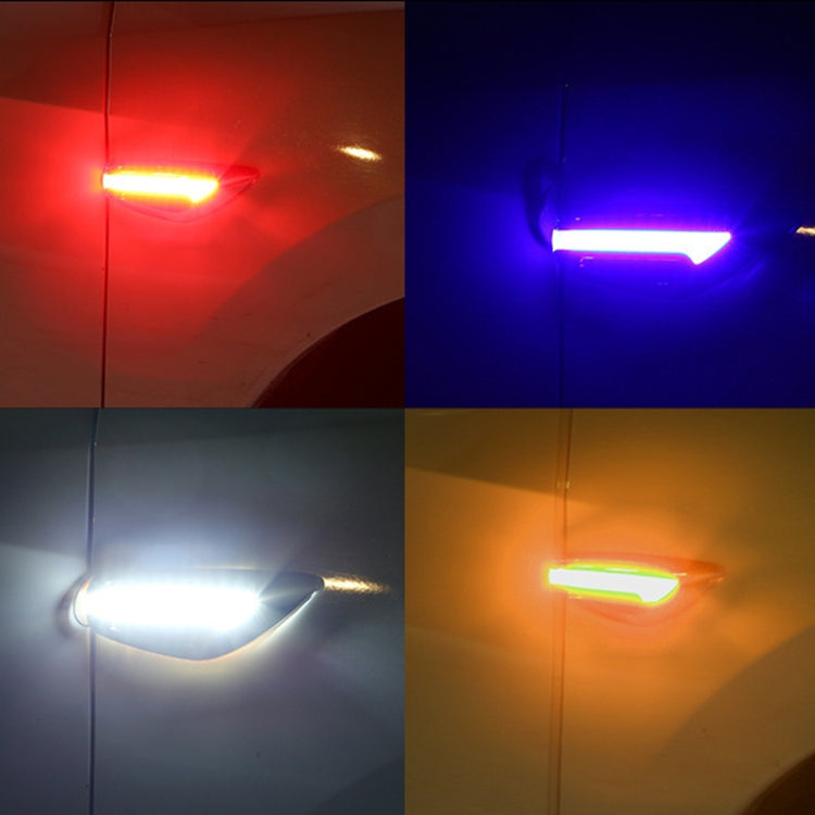 2pcs Car Fender Blade Dynamic Side Marker Lights 12V LED High Bright Daytime Running Lights(Blue) - Running Lights by PMC TechLife | Online Shopping South Africa | PMC TechLife | Buy Now Pay Later Mobicred